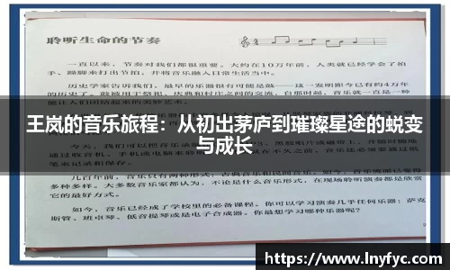 王岚的音乐旅程：从初出茅庐到璀璨星途的蜕变与成长